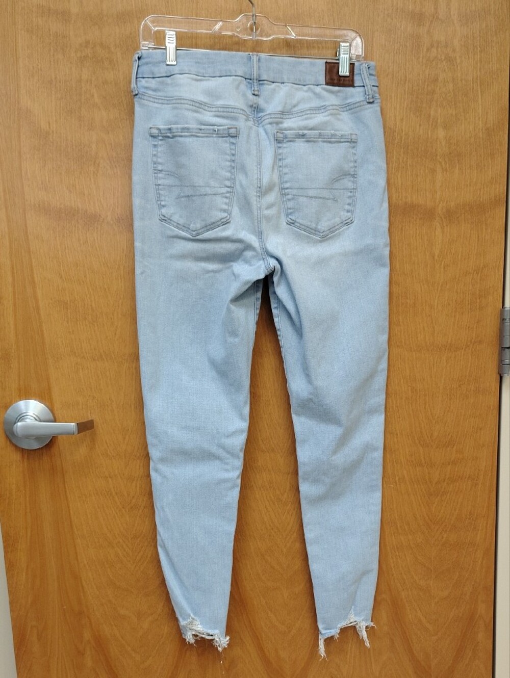American Eagle Outfitters Light Blue Hi Rise Jegging - Picture 9 of 15